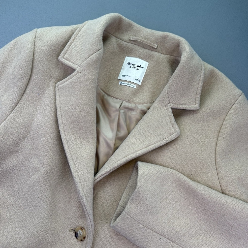 Abercrombie & Fitch Tan Trench Coat - Picture 3 of 10